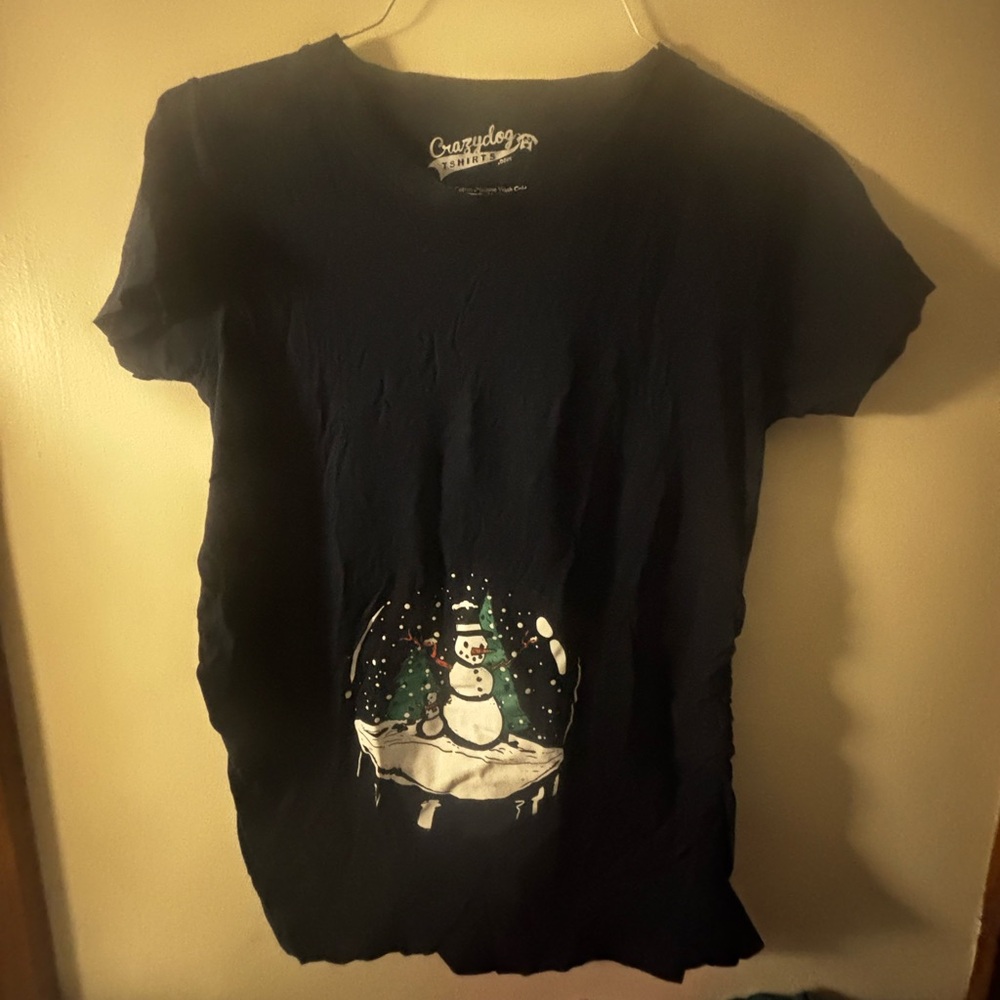 Crazy Dog Maternity T Shirt